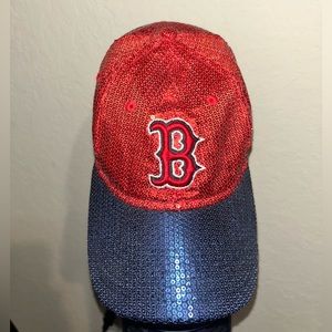 Boston Red Sox Sequin Hat